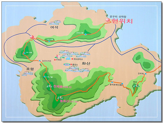 남부지도 이미지