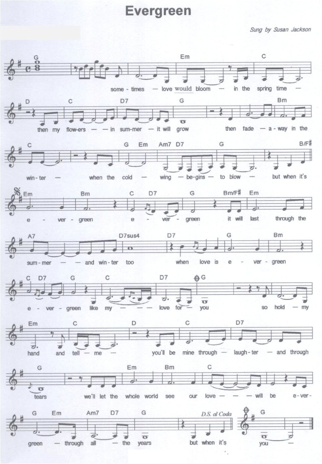 상록수(Evergreen) 이미지