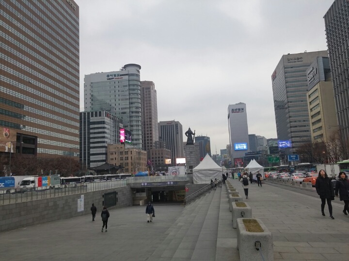 오늘자 서울 도심 | 인스티즈