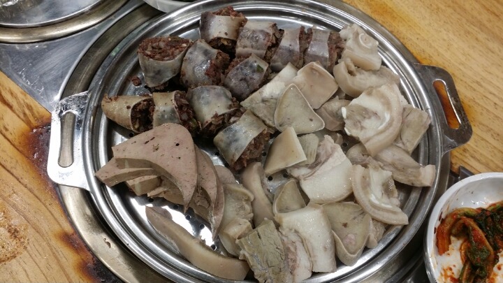 행복 순대 이미지