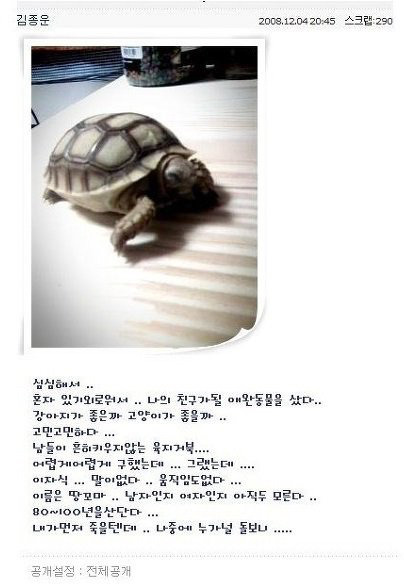 흔치 않은 아이돌의 애완동물 일대기.jpg | 인스티즈