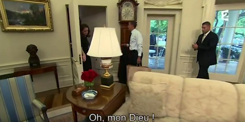 백악관 직원들에게 햄버거 쏘는 오바마 대통령 | 인스티즈