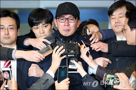 오늘자 울먹이는 차은택 | 인스티즈