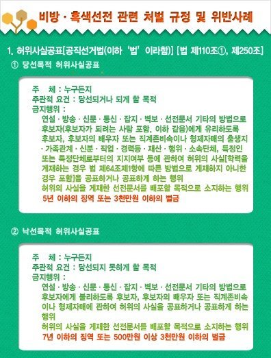 주의 해야될 선거법2 위반사례 (탄핵후 적용됨) 댓글.자료 올릴때 주의 하세요 | 인스티즈