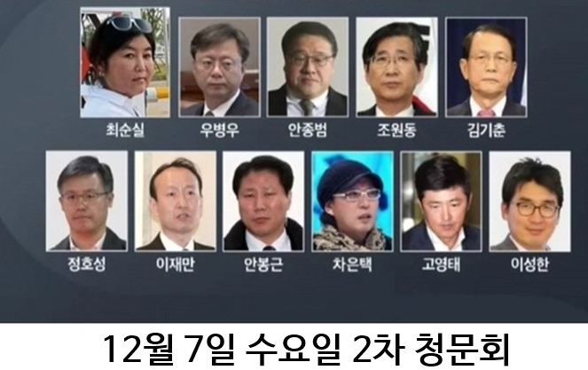 내일자 2차 청문회 라인업 ㄷㄷㄷ | 인스티즈