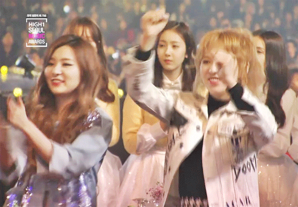 리액션 좋은 레드벨벳.gif | 인스티즈