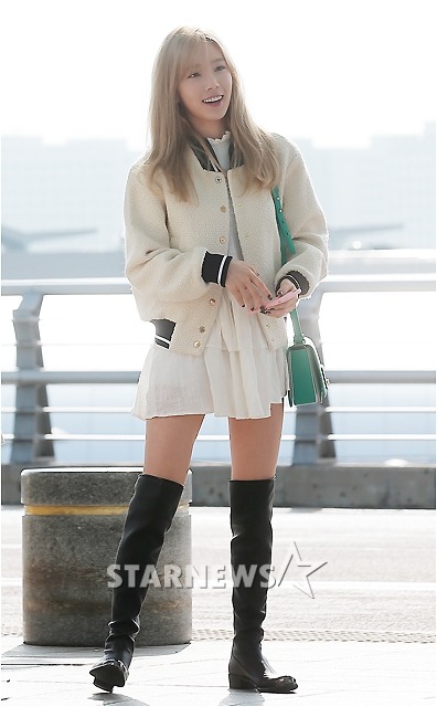 오늘자 태연 공항패션 .jpg | 인스티즈