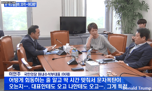 민주당에 문자폭탄 항의하는 이언주 | 인스티즈