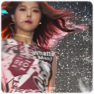 [데이터주의] 160930 뮤뱅 I.O.I - Whatta Man.gif | 인스티즈