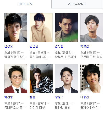 2016년 KBS 연기대상 | 인스티즈