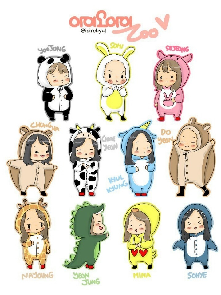 아이오아이 1주년기념짤 | 인스티즈