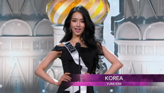 2013년 미스유니버스에 출전한 김유미.jpg | 인스티즈