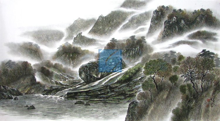 산수화 이미지