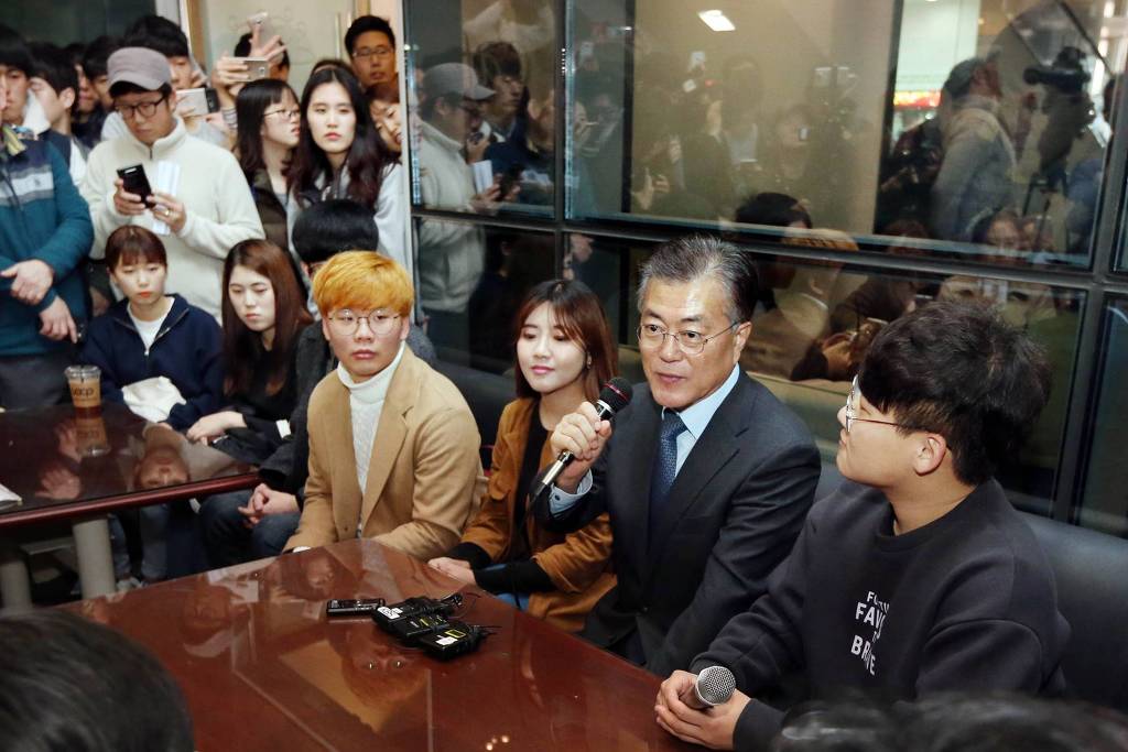 오늘자 문재인 경북대학교 반응.JPG | 인스티즈