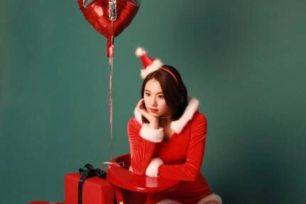 산타 트와이스 앨범 자켓 비하인드 | 인스티즈