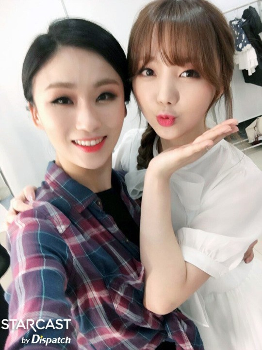 언니와 걸스피릿 무대에 서는 케이 | 인스티즈