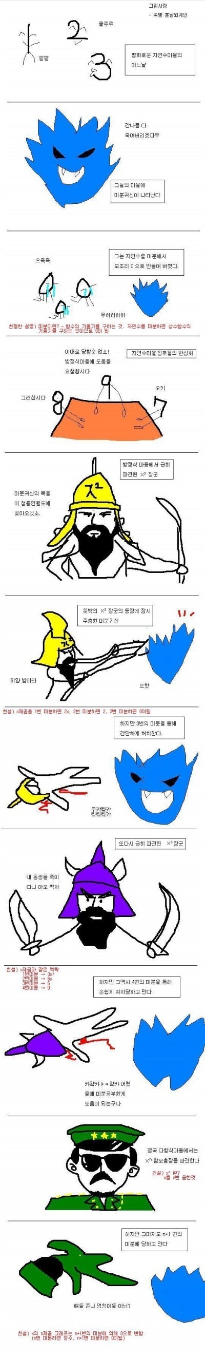 수학을 으로 표현한 만화 | 인스티즈