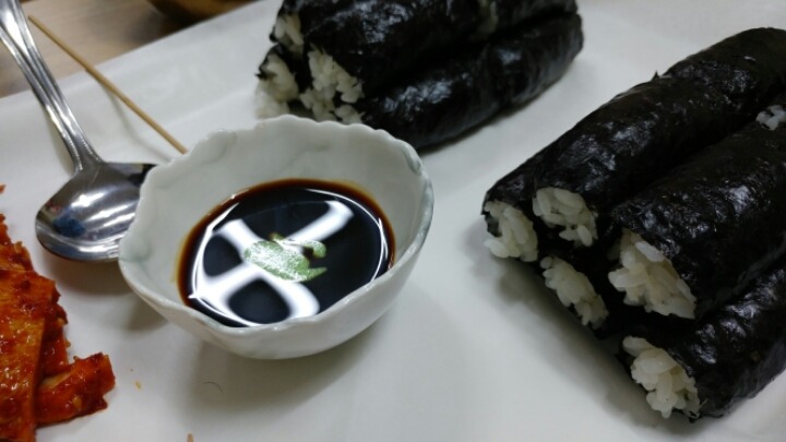 시장김밥 이미지