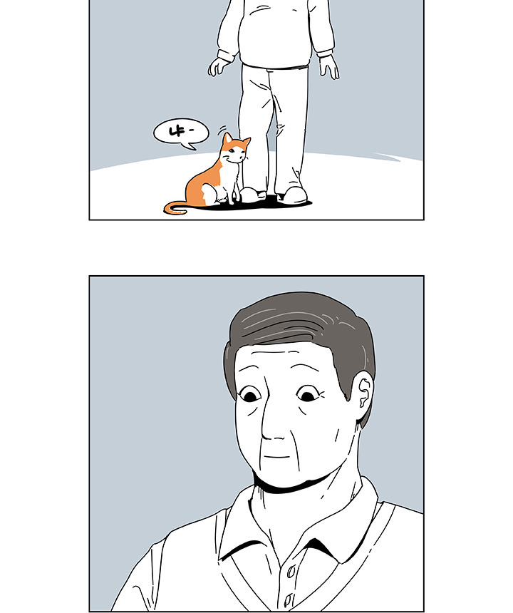 아버지와 고양이.jpg | 인스티즈