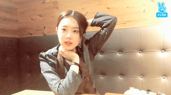 오늘자 소혜 브이앱 움짤.gif (데이터주의) | 인스티즈
