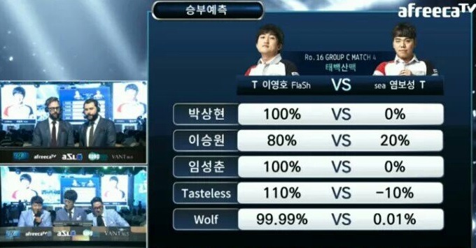 스1 이영호 vs 염보성 승부예측 | 인스티즈