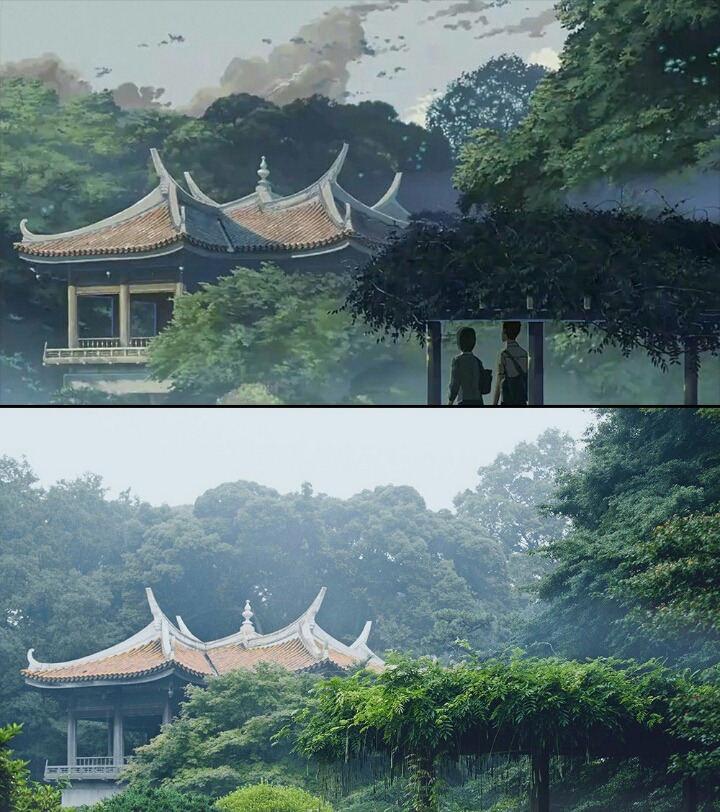 신카이 마코토 영화의 실제 배경 장소들 | 인스티즈