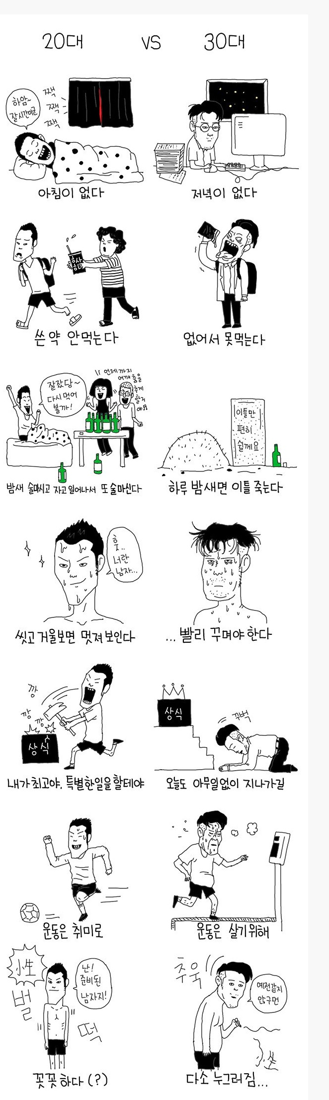20대 vs 30대 | 인스티즈