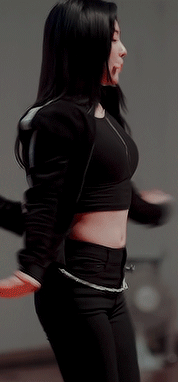 크롭탑 입은 레드벨벳 아이린.gif | 인스티즈