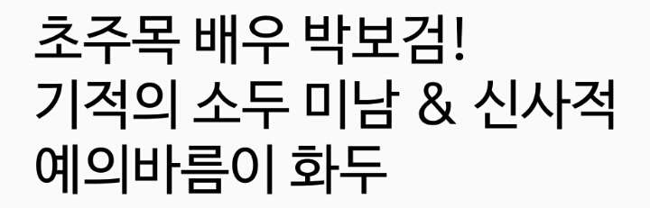 일본 언론이 쓴 박보검 기사 제목.JPG | 인스티즈