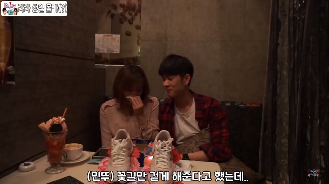 엘레베이터 방구몰카로 화제가 된 개그맨의 여자친구 생일 몰카(눈물주의) | 인스티즈