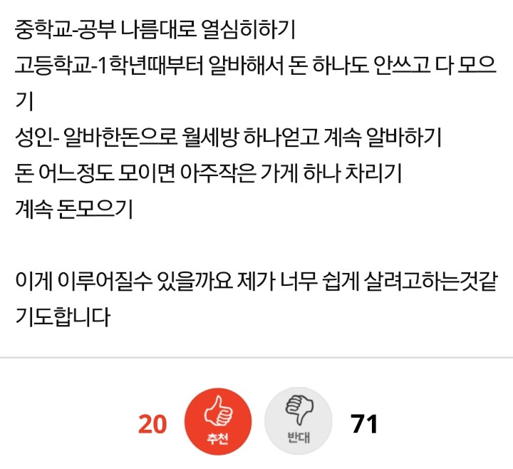 15살의 인생계획에 달린 댓글들 | 인스티즈