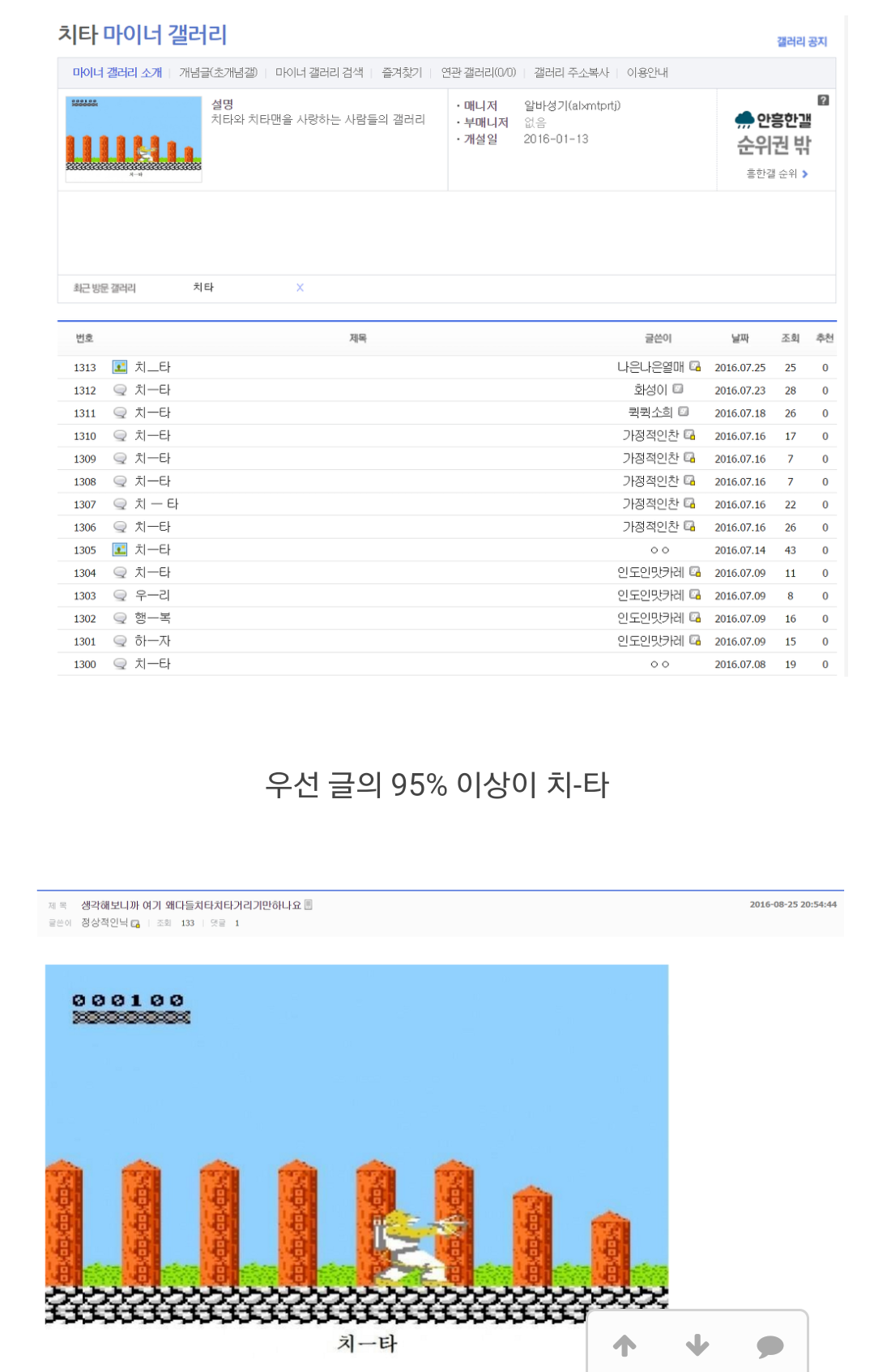 공포의 기묘한 마이너 갤러리 | 인스티즈