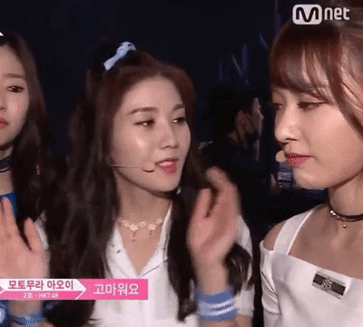프로듀스48 4화 사쿠라 움짤.gif | 인스티즈