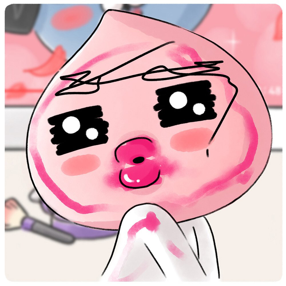 뷰티유튜버 네오 따라하는 어피치.jpg | 인스티즈