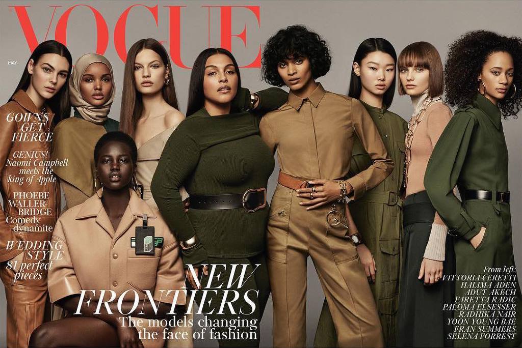 동양모델 최초로 영국 Vogue 커버 찍은 한국인 | 인스티즈
