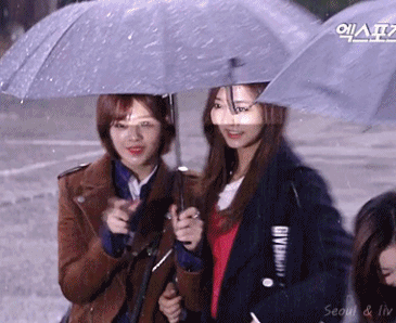 트와이스 뮤뱅 출근길 gif | 인스티즈