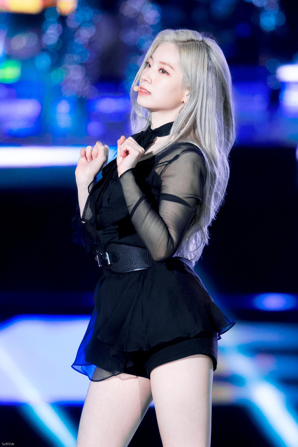 백금발머리도 잘어울리는 최근 다현이.jpg | 인스티즈