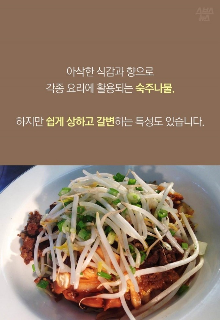숙주나물을 숙주나물이라 부르지 못하고... | 인스티즈