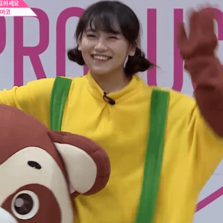 프듀48) 너구리가 있으니깐 안심 하라구.gif | 인스티즈