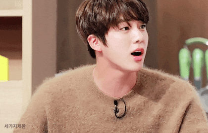방탄소년단 진 후덜덜한 미모모음.gif (데이터주의) | 인스티즈