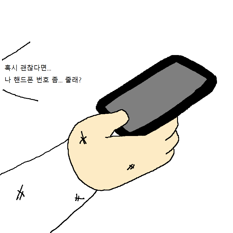 왕따당하다가 친구생겨서 카톡하는.manhwa | 인스티즈