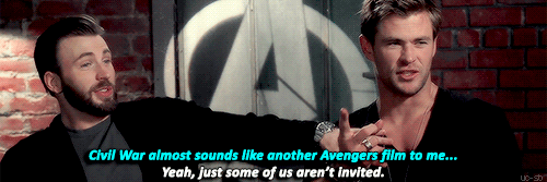  시빌워에 초대 안해줘서 마블에서 짤린 줄 알았다는 햄식이 | 인스티즈