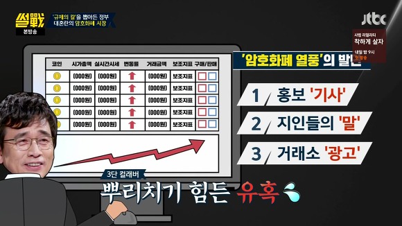 [썰전] 유시민이 말하는 암호화폐 쟁점 세 가지 | 인스티즈