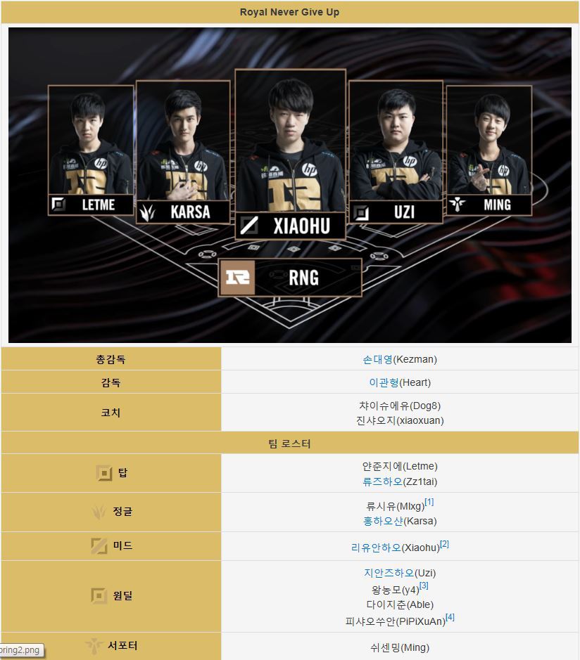 RNG "우리에겐 우지가 있다." | 인스티즈