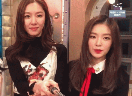 서지혜 & 아이린 투샷.gif | 인스티즈