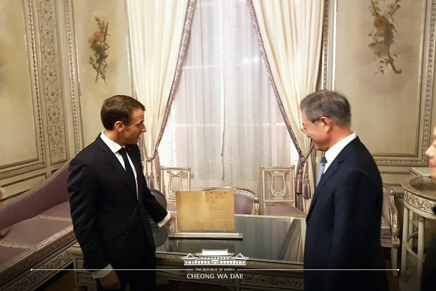  한-프 국빈 만찬 현장 사진 | 인스티즈