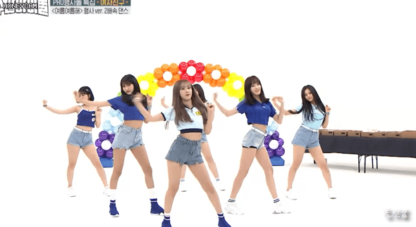 오늘자 주간아이돌 여자친구.gif | 인스티즈