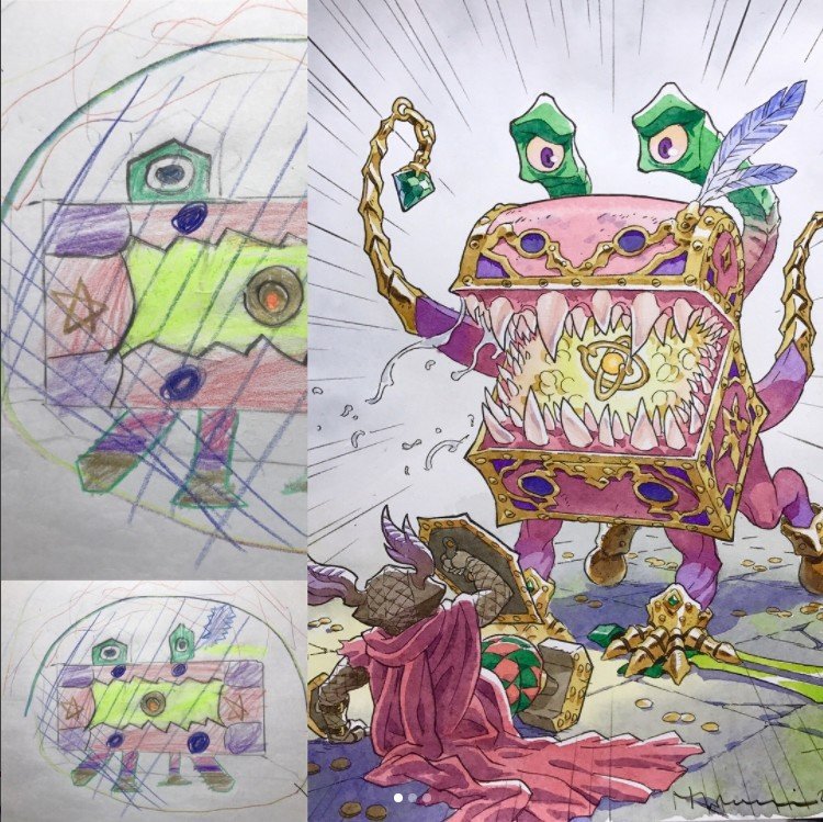 아들 그림 리메이크 하는 아버지 신작 및 모음집 | 인스티즈