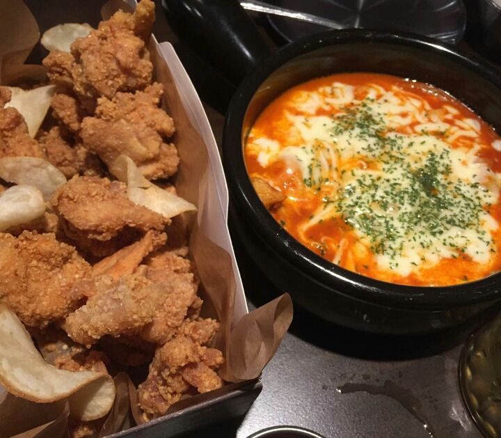 치킨과 떡볶이 환상 콜라보! 치킨떡볶이세트 치떡 gifjpg | 인스티즈