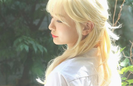 긴머리 안지영.gif | 인스티즈
